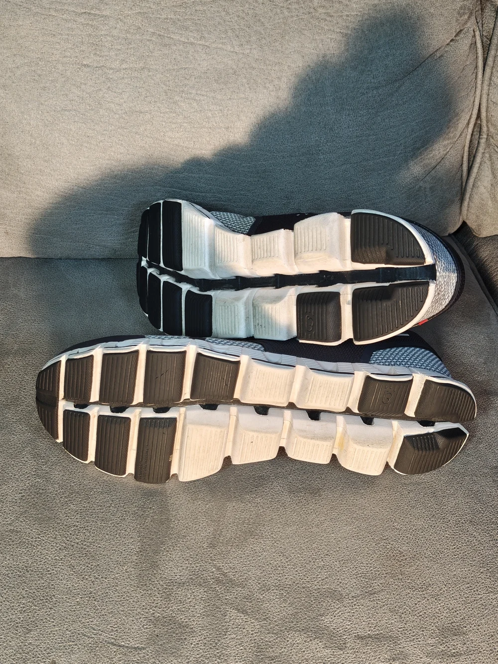 On Running Men's Cloud Sneakers — Black & White